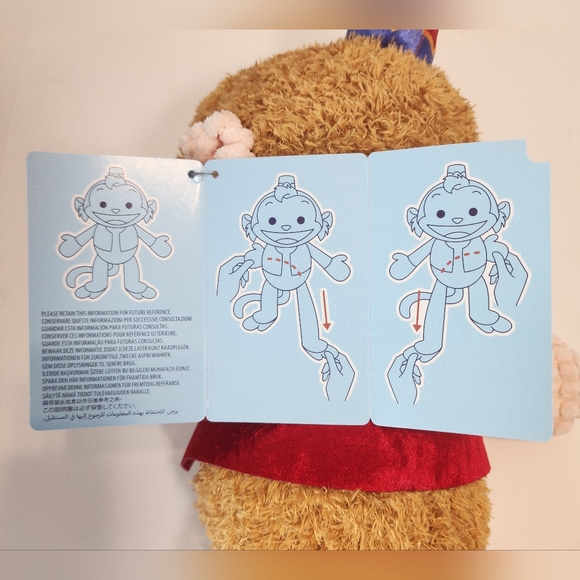 Disney ABU Aladdin Blissful Buddies Fidget Plush - NWT - Picture 6 of 6